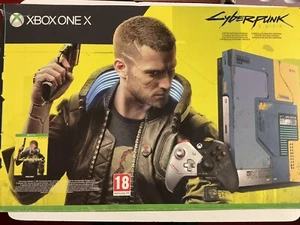 Microsoft Xbox One X Cyberpunk 2077 Limited Edition 1TB Console - Picture 1 of 8