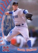 2007 Trenton Thunder KEVIN WHELAN Signed Card autograph AUTO RC YANKEES TIGERS