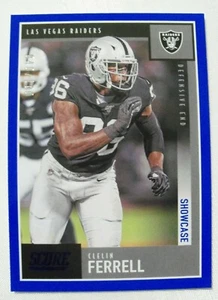 2020 Score Football Showcase #160 Clelin Ferrell Las Vegas Raiders 40/100 - Picture 1 of 1