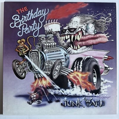 The Birthday Party Junk Yard RE Orange LP Ltd Ed. Post Punk Nick Cave Bad Seeds Foto 1 de 4