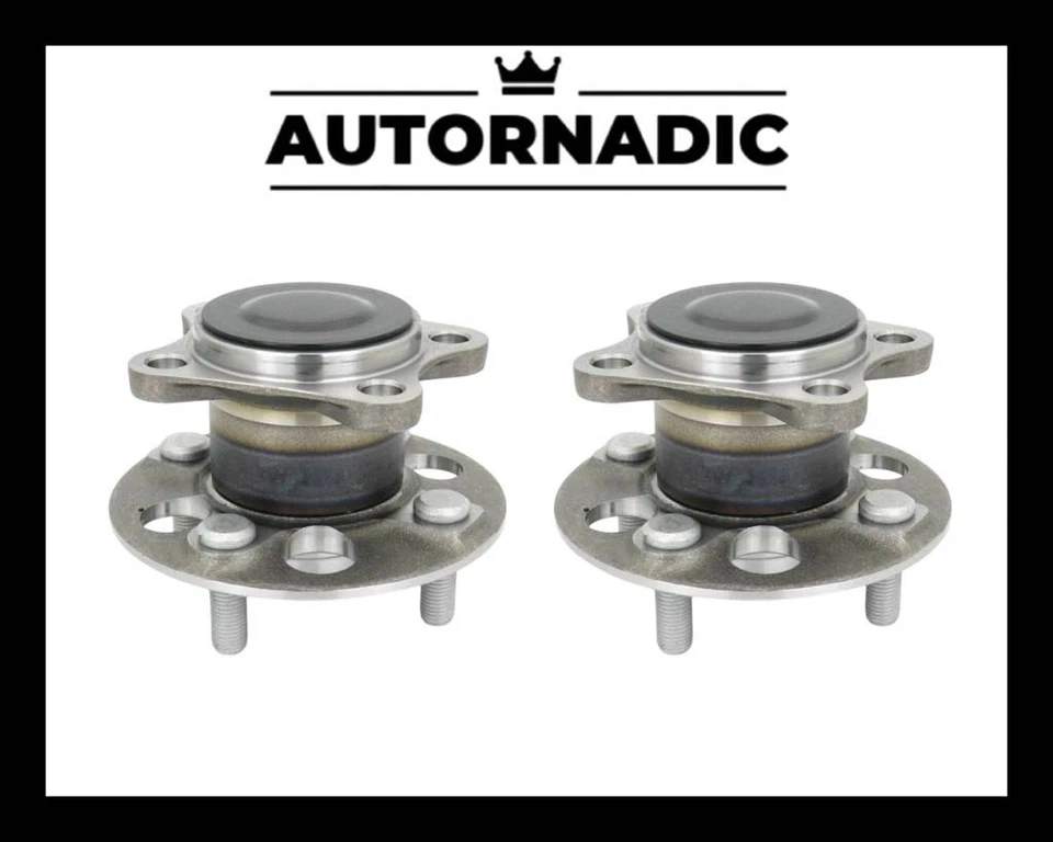 2 REAR WHEEL HUB BEARING ASSEMBLY FOR 2007-2009 2012-2013 TOYOTA YARIS NON ABS - Image 1 of 2
