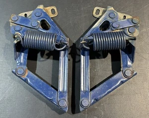 1965-66 FORD MUSTANG PAIR HOOD HINGES ORIGINAL FORD OEM 2 PCS - Bild 1 von 9