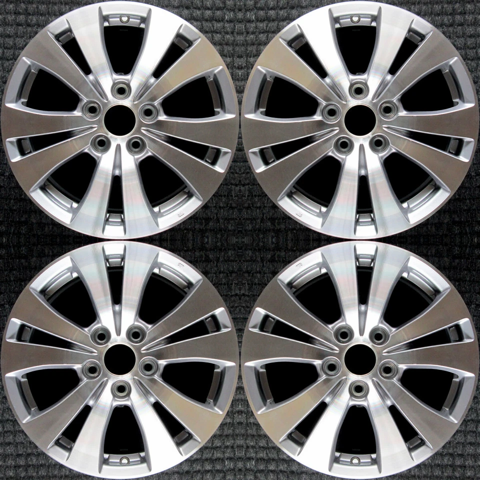 Honda Odyssey Machined 17" OEM Wheel Set 2014 to 2017 - Image 1 of 1