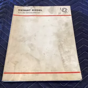 MANUALE MANUTENZIONE MOTORE ORIGINALE DETROIT DIESEL 8,2 LITRI - Foto 1 di 5