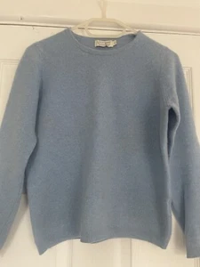 Lochmere Cashmere Sweater size S Light Blue - Picture 1 of 5