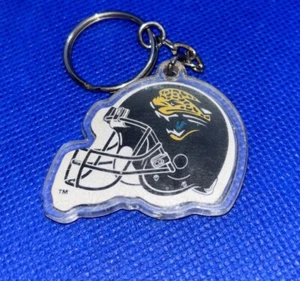 Vintage Jacksonville Jaguars NFL Plastic Keychain Key Chain Souvenir | Black - Picture 1 of 6
