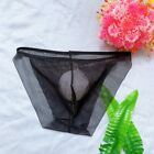 Stylish Men's Seamless Mesh Underwear Sexy Seethrough Lingerie Panties