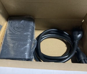 Cargador de portátil DELL 65W adaptador de corriente alterna (fuente de alimentación) 19,5 V 3,34 A/caja abierta-NUEVO - Imagen 1 de 5