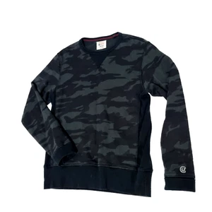 Champion Todd Snyder Sweater Black Camo Pullover Jumper Men Size M Print - Bild 1 von 24