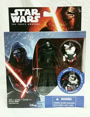 Boneco de ação Star Wars The Force Awakens 2015 Snow Mission KYLO REN 3 3/4"  - Imagem 1 de 3
