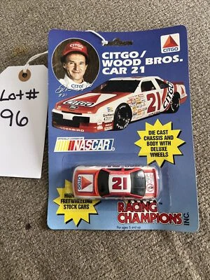 Racing Champions Citgo Wood Bros. 1993 Coche 21 - Nascar Shepherd Thunderbird Nuevo en Paquete Foto 1 de 4