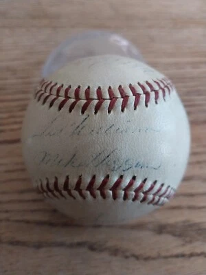 Ted Williams X 1954 Boston Red Sox Partial Team Signed Baseball See Details  - Image 1 of 4