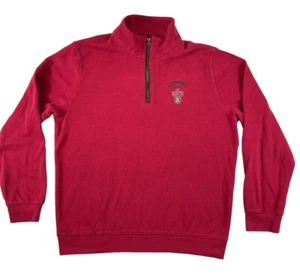 Gear for Sports Pullover Mens M Red 1/4 Zip  "Drummond Island" Hiking Gorpcore - Picture 1 of 9