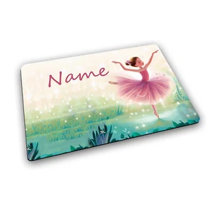 Platzset Kinder Ballerina mit Name / Tischset personalisiert / Platzdecke - Bild 1 von 10