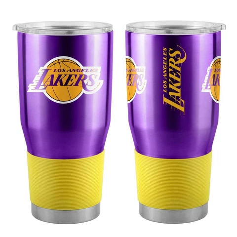 Los Angeles Lakers 30oz Ultra Travel Tumbler [NEW] NBA Drink Cup Tea Mug Coffee Cover