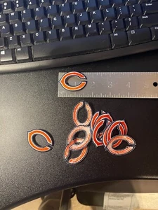TEN (10) Chicago Bears 1 3/4" Embroidered Patch Football - Picture 1 of 4