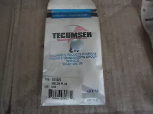 UNA NUOVA spina originale Tecumseh 631027 Welch SPEDIZIONE GRATUITA - Foto 1 di 1