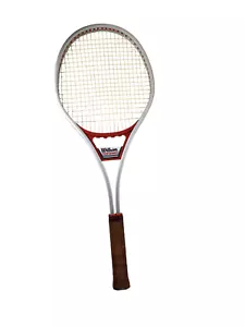 Wilson Performer Vintage Aluminum Tennis Racquet Steel Size 4 3/8" L - Picture 1 of 8