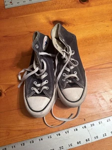 CONVERSE Chuck Taylor All Star Black Canvas Boys Size 3.5 G4 - Picture 1 of 5