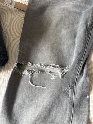 Ralph Lauren Men's Purple Label Slim Fit Jeans Size 40x32 Grey - Image 1 of 4