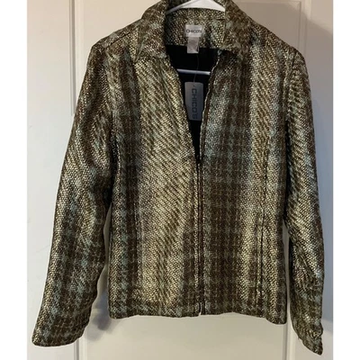 Chaqueta/Ablazer Cato Camberra Foil Tweed Manga Larga Dorado 0 (S 4-6) Foto 1 de 4