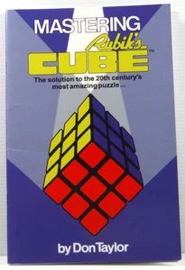 Mastering Rubik's Cube by Don Taylor 2019 in colour VG PB Solution to the puzzle - Picture 1 of 13