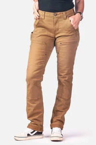 Abbigliamento da lavoro Dovetail Maven X ~ sella marrone tela elasticizzata 14x32 nuovo con etichette - Foto 1 di 6