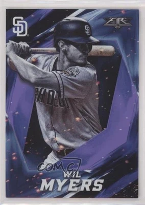 2017 Topps Fire Purple /99 Wil Myers #87 - Image 1 of 2