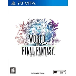 World of Final Fantasy Sony PlayStation Vita NTSC-J CIB Digital Manual - Picture 1 of 10