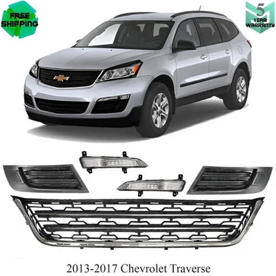 Front Grille Assembly & Fog Light Assembly For 2013-2017 Chevrolet Traverse Foto 1 de 4