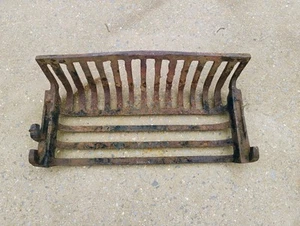 Vintage Cast Iron Fireplace Grate - Picture 1 of 6