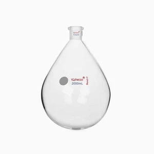 2000ml 24# Boiling Flask Eggplant Shape Evaporating Flasks Laboratory Supply - Picture 1 of 1