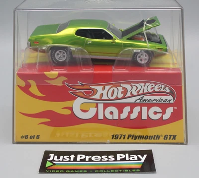 Hot Wheel American Classics Green 1971 Plymouth GTX 2118/5000 1:43 Scale - Image 1 of 4