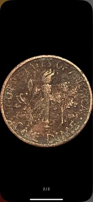 2015 P Error Dime - Image 1 of 3