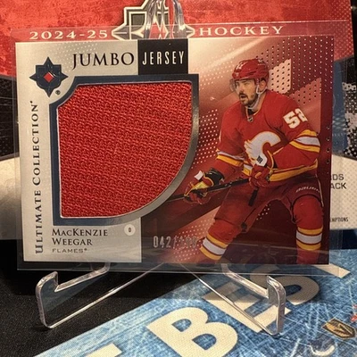 2024-25 Ultimate Collection Hockey Jumbo Jersey MacKenzie Weegar - Image 1 of 4