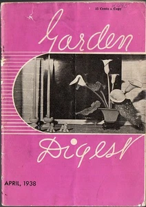 Garden Digest - Vintage Heft 1938 - Bild 1 von 2