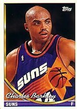 1993-94 Topps Phoenix Suns Basketball Card #373 Charles Barkley