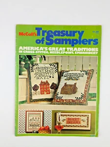 McCall's Treasury of Samplers Cross Stitch Magazine 1974 - Picture 1 of 4