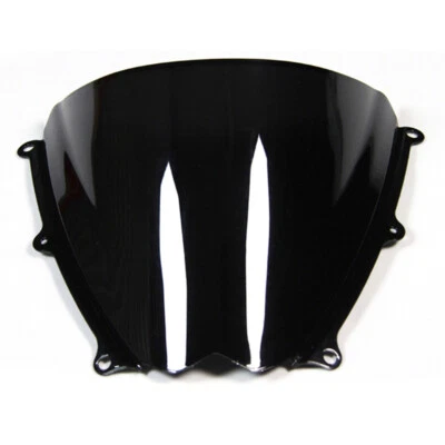 Black Motorbike Windshield For Suzuki GSXR1000 GSX-R1000 2007 2008 K7 Windscreen - Image 1 of 3