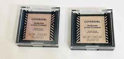 COVERGIRL TRUBLEND SUPER STUNNER HYPER GLOW HIGHLIGHTER ROSE & PEARL CRUSH - Image 1 of 3