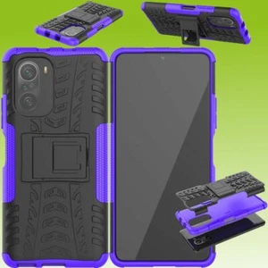 Funda híbrida para móvil púrpura exterior para Xiaomi Redmi Note 10 / 10s - Imagen 1 de 2