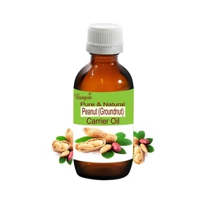 Peanut (Groundnut) Pure Natural Carrier Oil 10 ml Arachis Hypogaea by Bangota - Picture 1 of 1