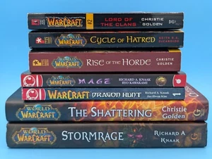 Warcraft Book & Manga lot of 7 - 5 Books & 2 Manga - 5/7 First Editions - Picture 1 of 18