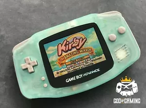 Nintendo Game Boy Advance GBA Glow System 101 heller Backlit V5 IPS LCD BUTTON - Bild 1 von 6