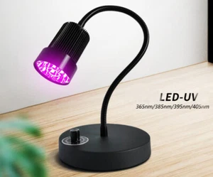 180W UV Ultraviolet Glue Curing Light 365nm 395nm 405nm Adjustable Energy - Picture 1 of 33