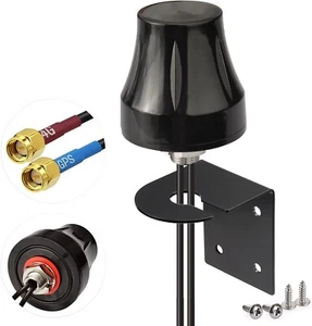 Antenne murale 4G LTE cellulaire GPS support fixe SMA mâle pour modem passerelle - Photo 1/15
