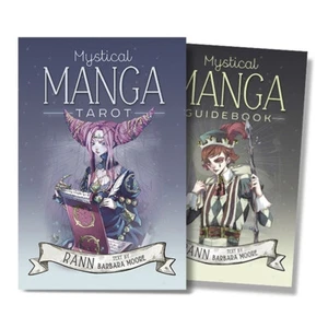 78pcs Mystical Manga Tarot Cards Tarot Deck Playing Cards Gift Wiccan Anime - Picture 1 of 10