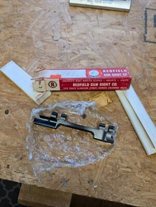 Remington 700/721 Steel Base Swing Over Long Action Scope Base ~Redfield~ W/Box - Picture 1 of 7