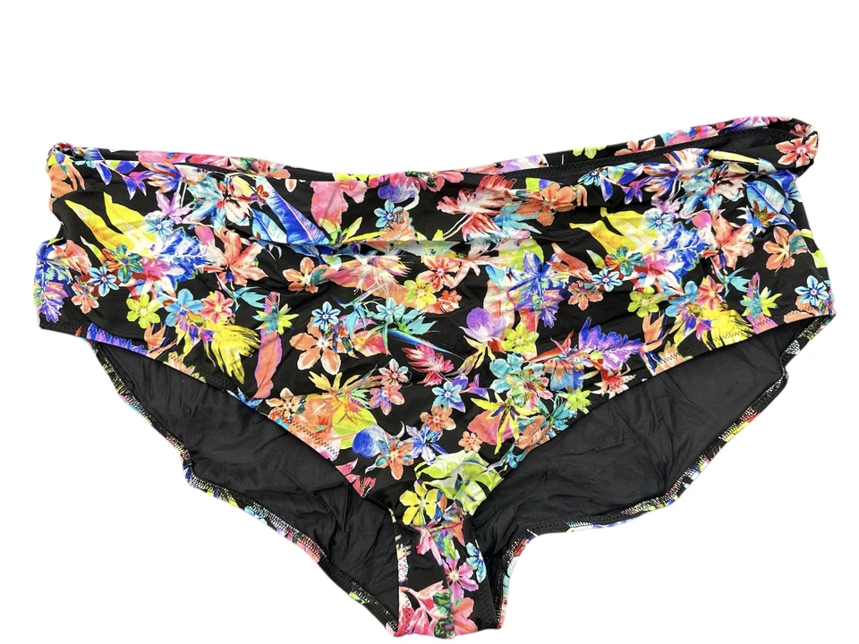 Короткое плавательное дно ELOMI Multi Electroflower, США 22, Великобритания 26, новое без ценников - Изображение 1 из 1