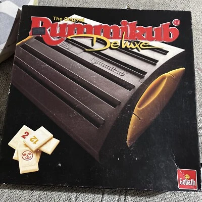The Original Rummikub Game Deluxe Vintage Family Tile Game 1996 By Goliath - Image 1 of 4